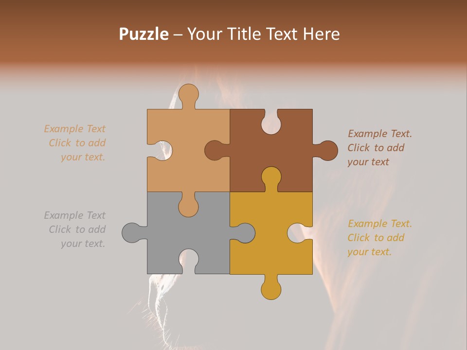 Horse Livestock Stable PowerPoint Template