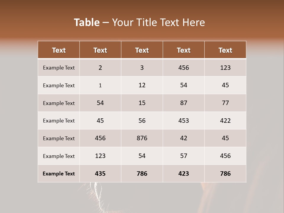 Horse Livestock Stable PowerPoint Template