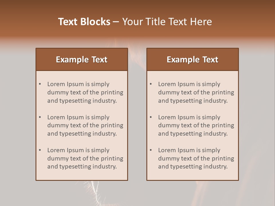 Horse Livestock Stable PowerPoint Template