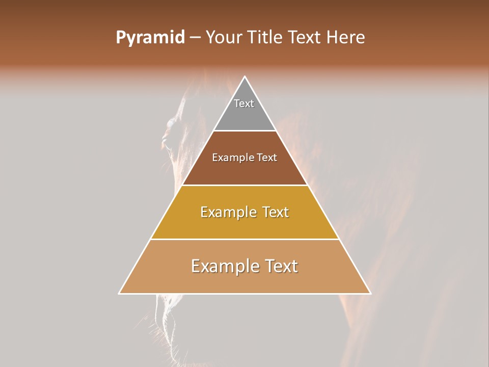 Horse Livestock Stable PowerPoint Template
