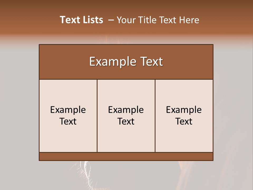 Horse Livestock Stable PowerPoint Template