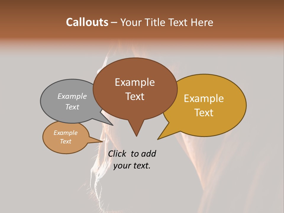 Horse Livestock Stable PowerPoint Template