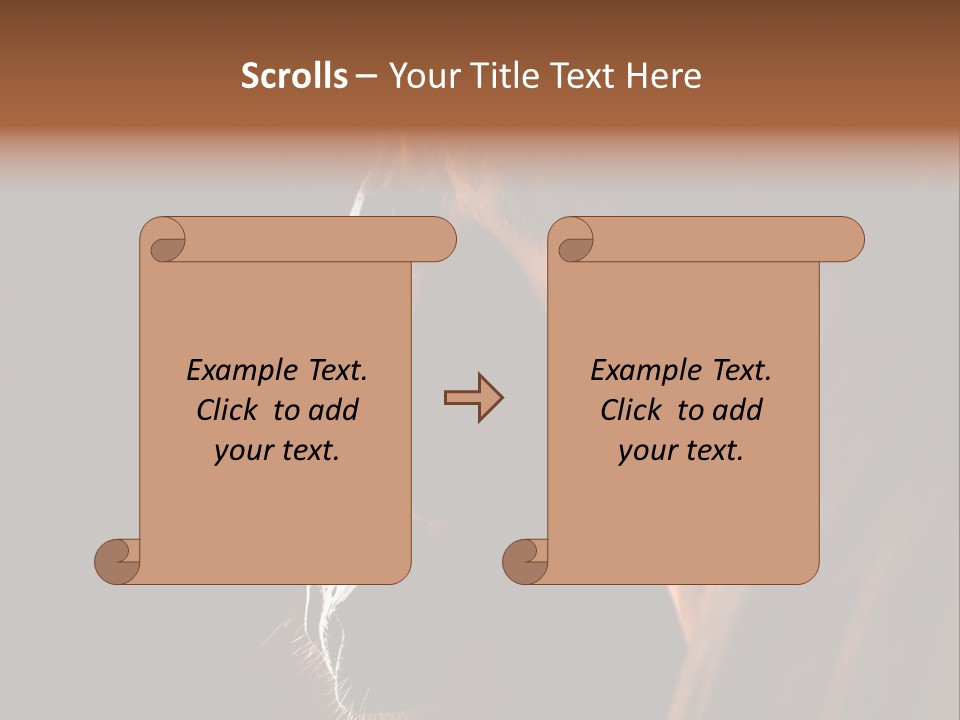 Horse Livestock Stable PowerPoint Template