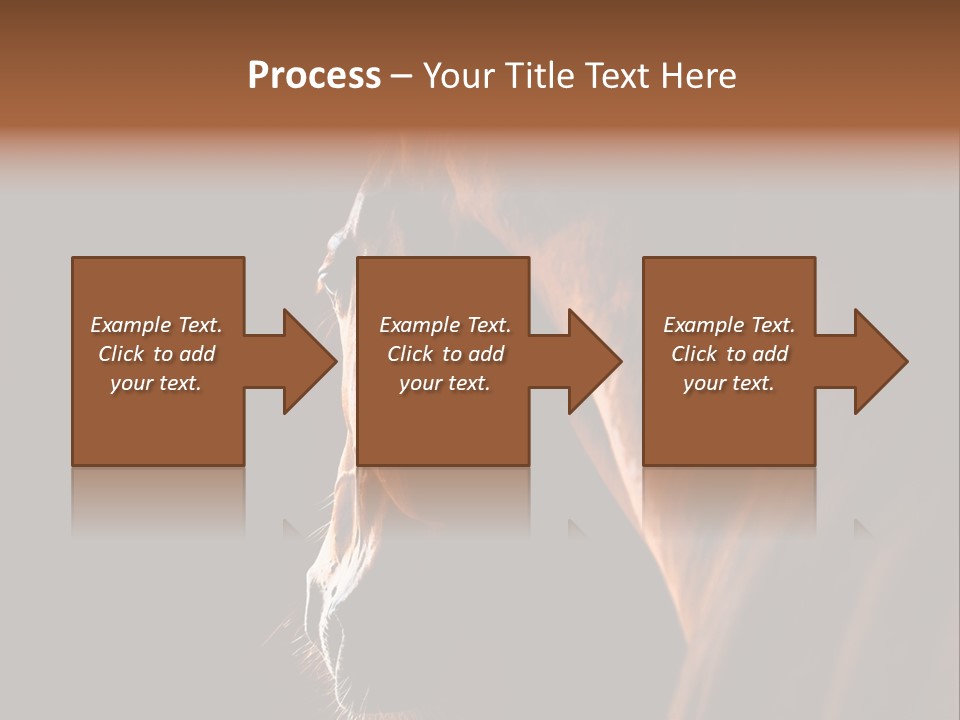 Horse Livestock Stable PowerPoint Template