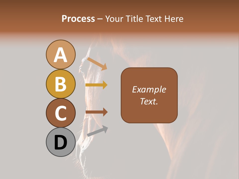 Horse Livestock Stable PowerPoint Template