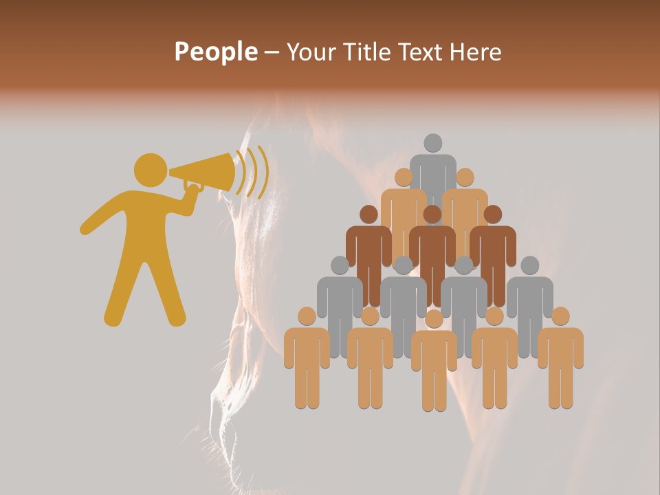 Horse Livestock Stable PowerPoint Template