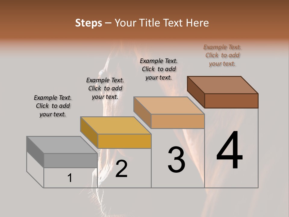Horse Livestock Stable PowerPoint Template