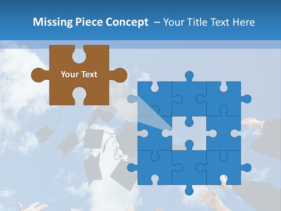 Cheer Hat Done PowerPoint Template