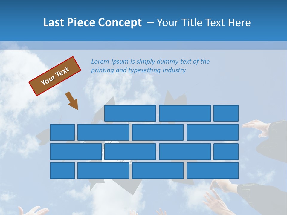 Cheer Hat Done PowerPoint Template