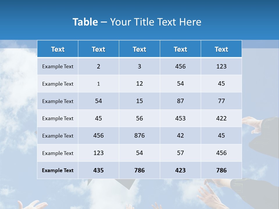 Cheer Hat Done PowerPoint Template