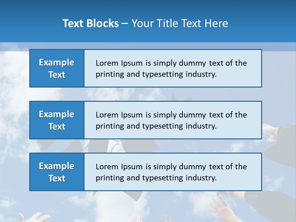 Cheer Hat Done PowerPoint Template