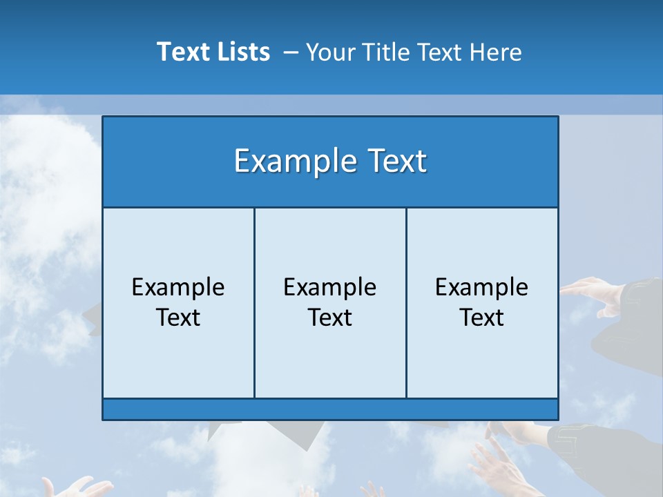 Cheer Hat Done PowerPoint Template