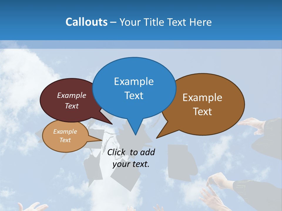 Cheer Hat Done PowerPoint Template