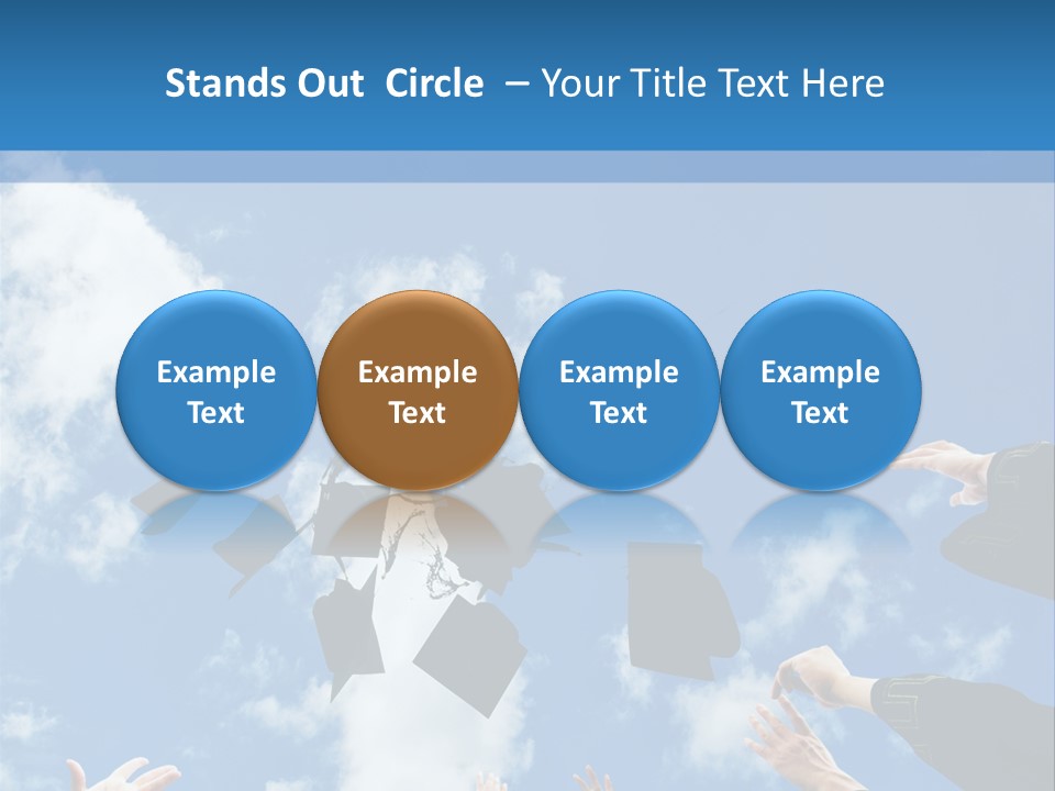 Cheer Hat Done PowerPoint Template