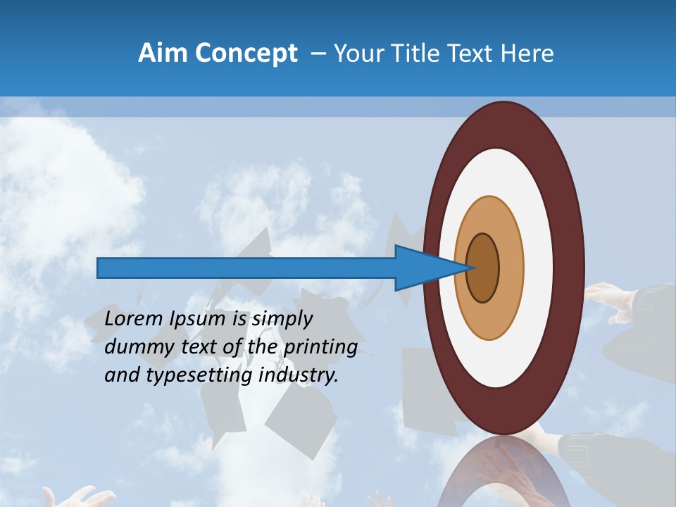 Cheer Hat Done PowerPoint Template