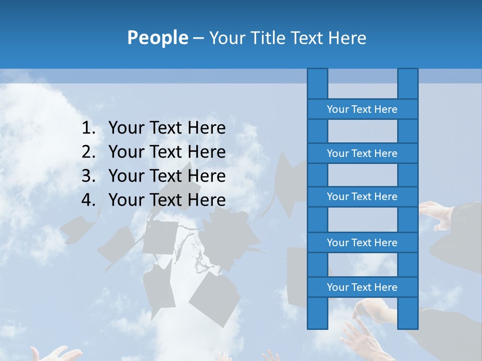 Cheer Hat Done PowerPoint Template