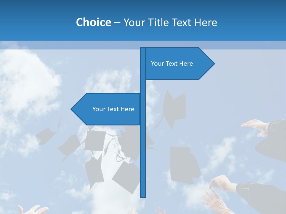 Cheer Hat Done PowerPoint Template