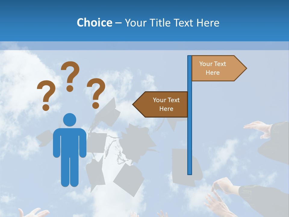 Cheer Hat Done PowerPoint Template