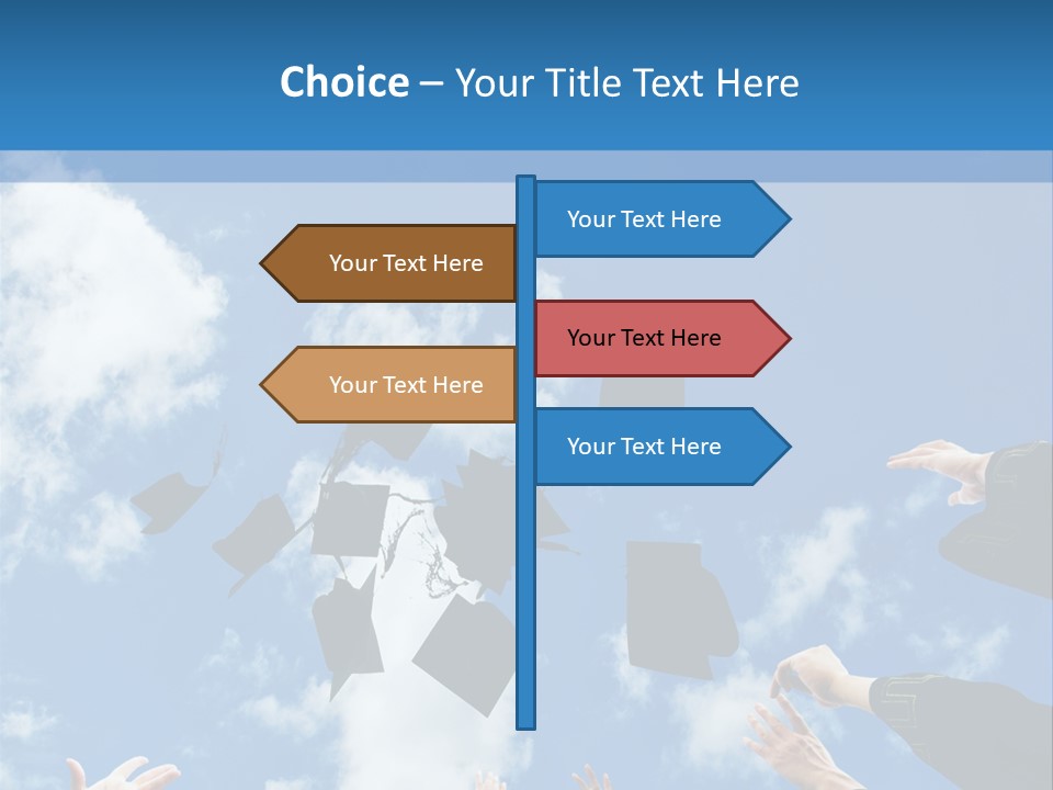 Cheer Hat Done PowerPoint Template