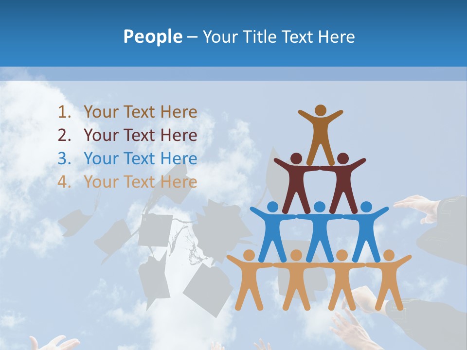 Cheer Hat Done PowerPoint Template