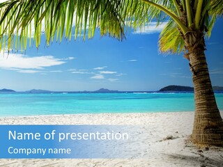 Coast Exotic Resort PowerPoint Template