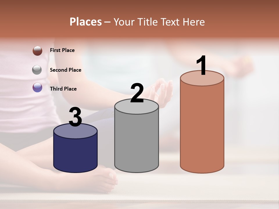 Indoors Exercise Young PowerPoint Template