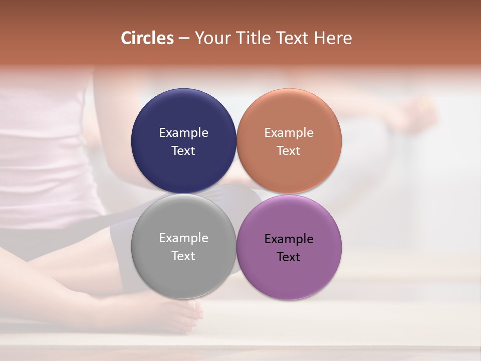 Indoors Exercise Young PowerPoint Template