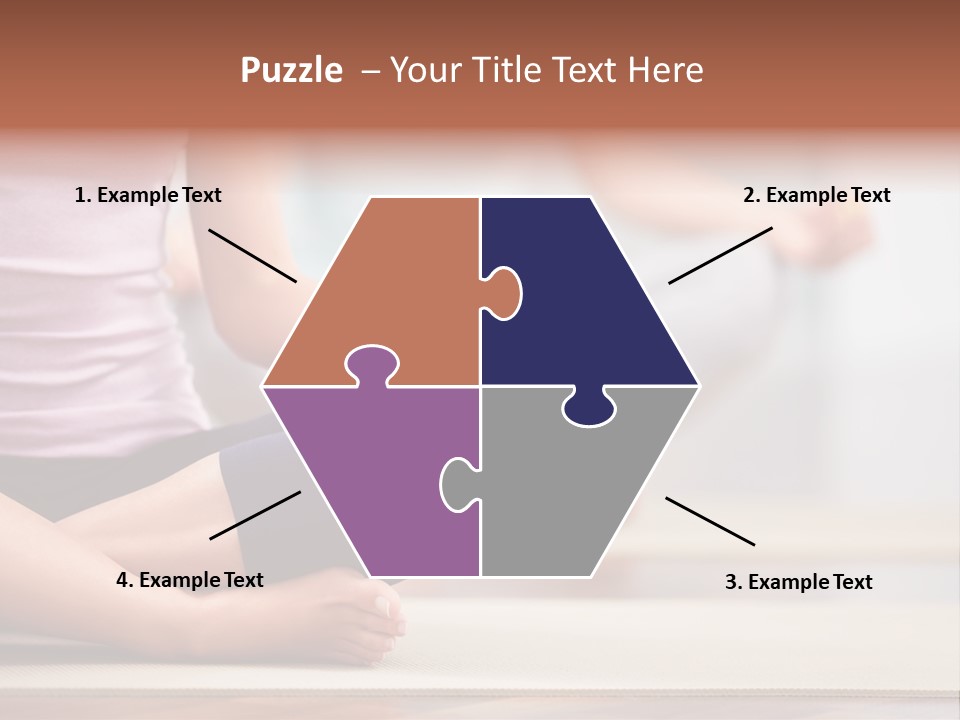 Indoors Exercise Young PowerPoint Template