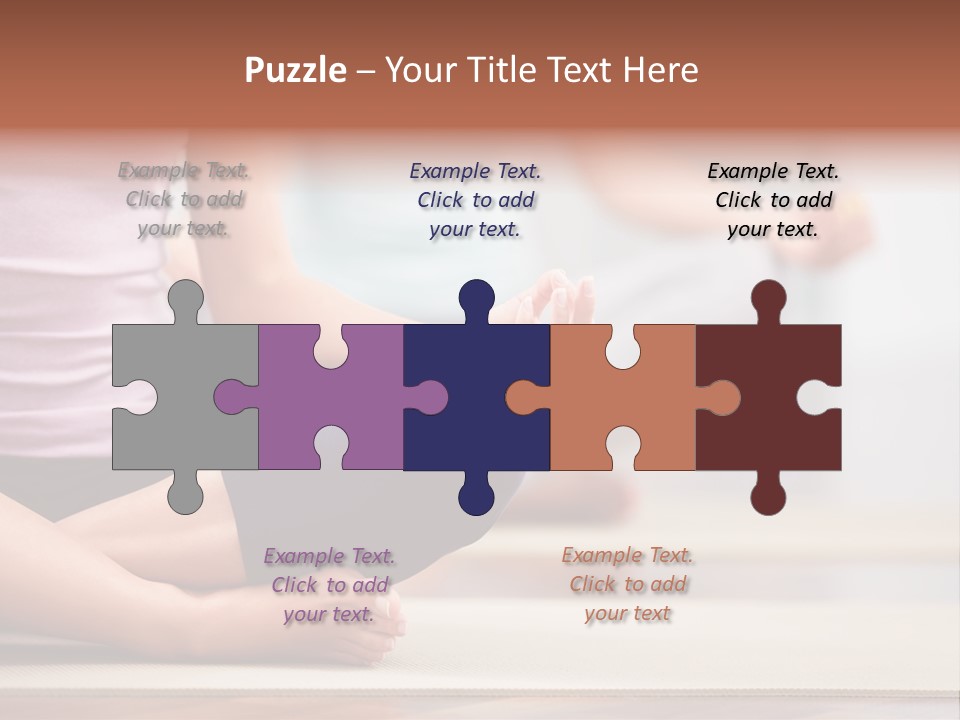 Indoors Exercise Young PowerPoint Template