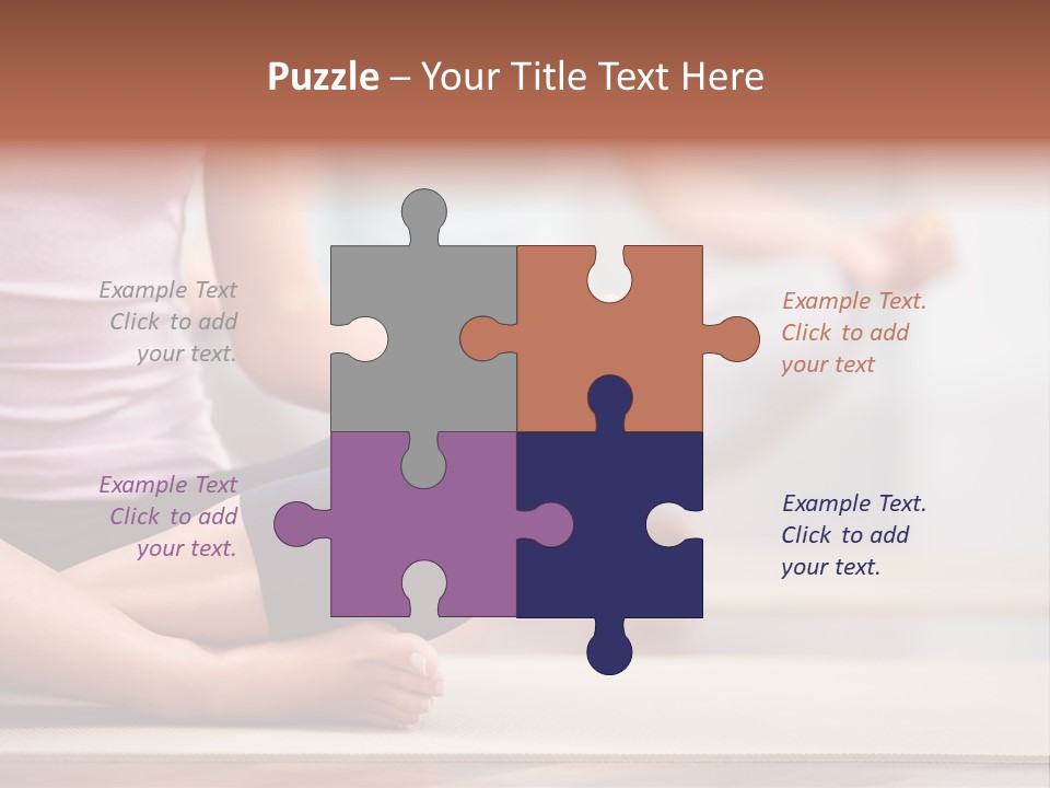 Indoors Exercise Young PowerPoint Template