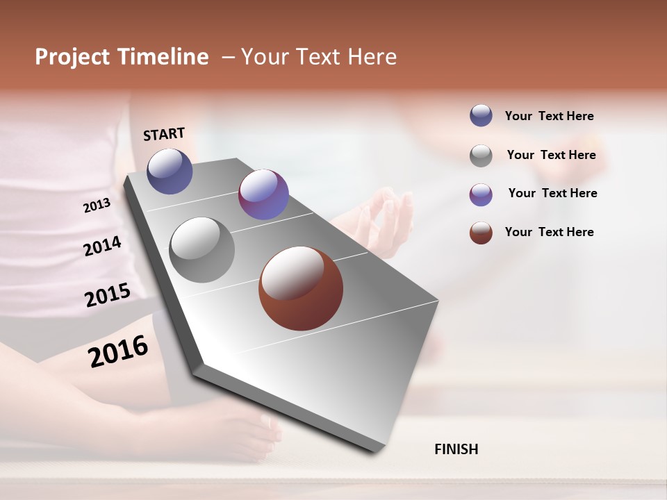 Indoors Exercise Young PowerPoint Template