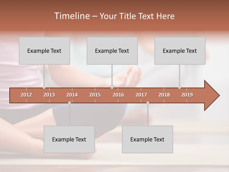 Indoors Exercise Young PowerPoint Template