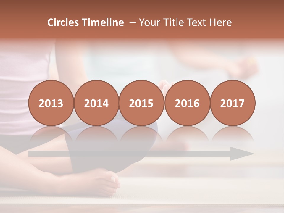 Indoors Exercise Young PowerPoint Template