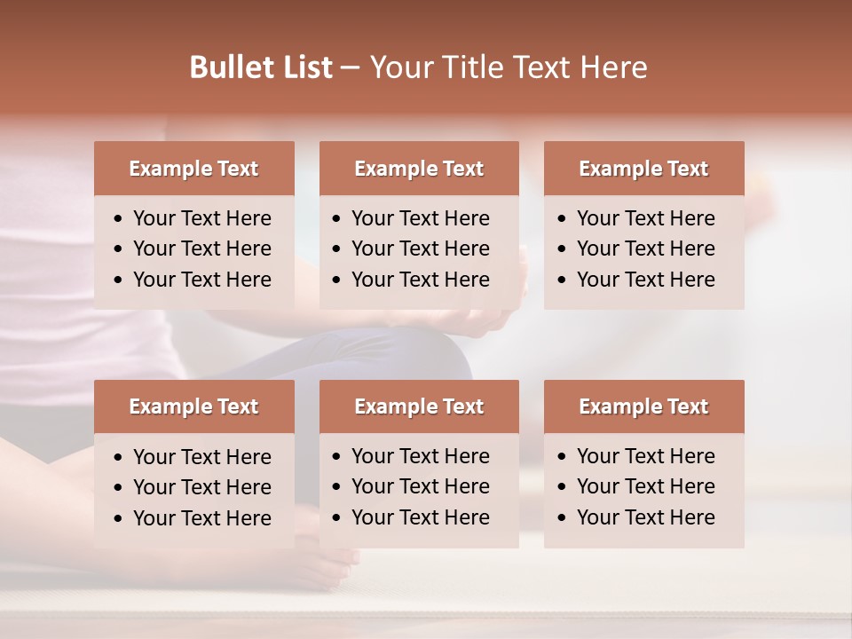 Indoors Exercise Young PowerPoint Template