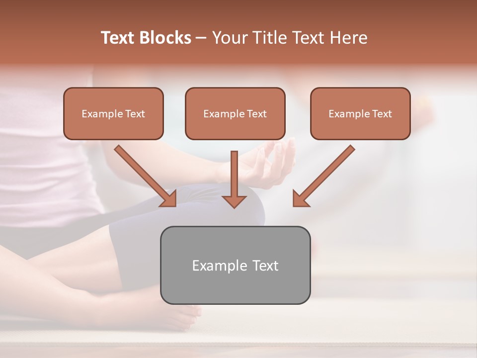 Indoors Exercise Young PowerPoint Template