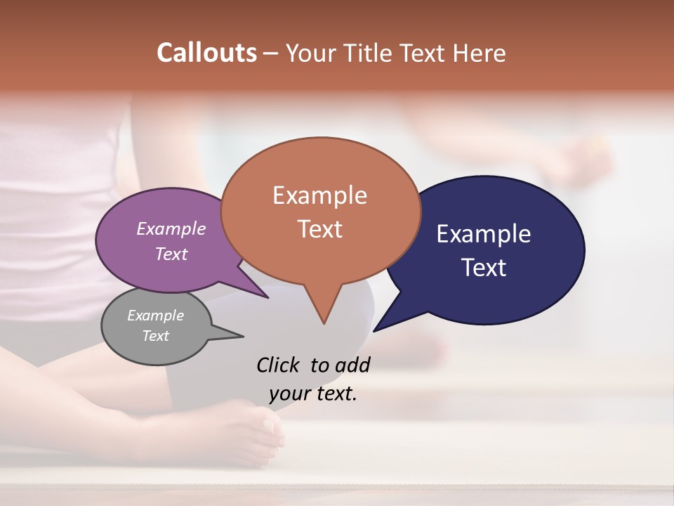 Indoors Exercise Young PowerPoint Template