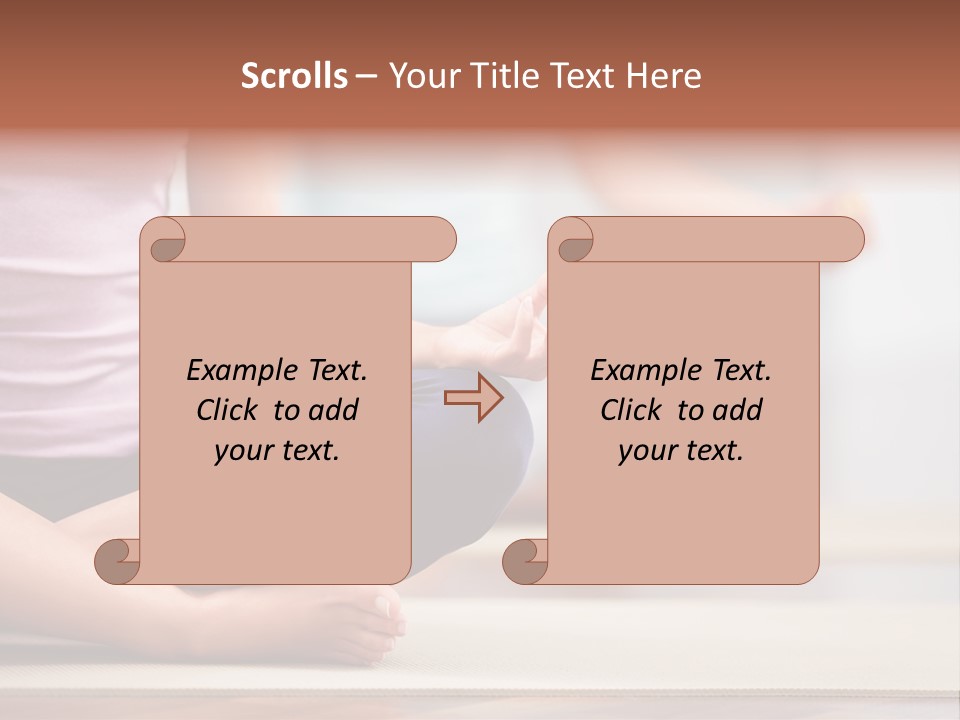 Indoors Exercise Young PowerPoint Template