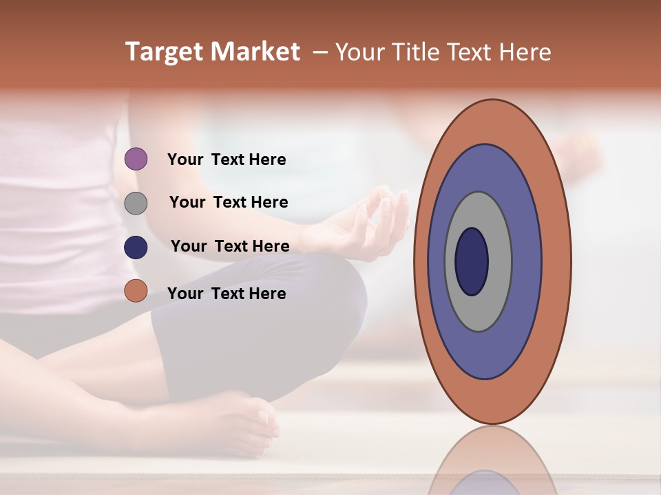 Indoors Exercise Young PowerPoint Template