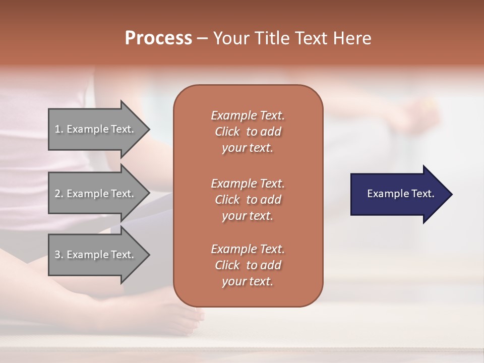 Indoors Exercise Young PowerPoint Template