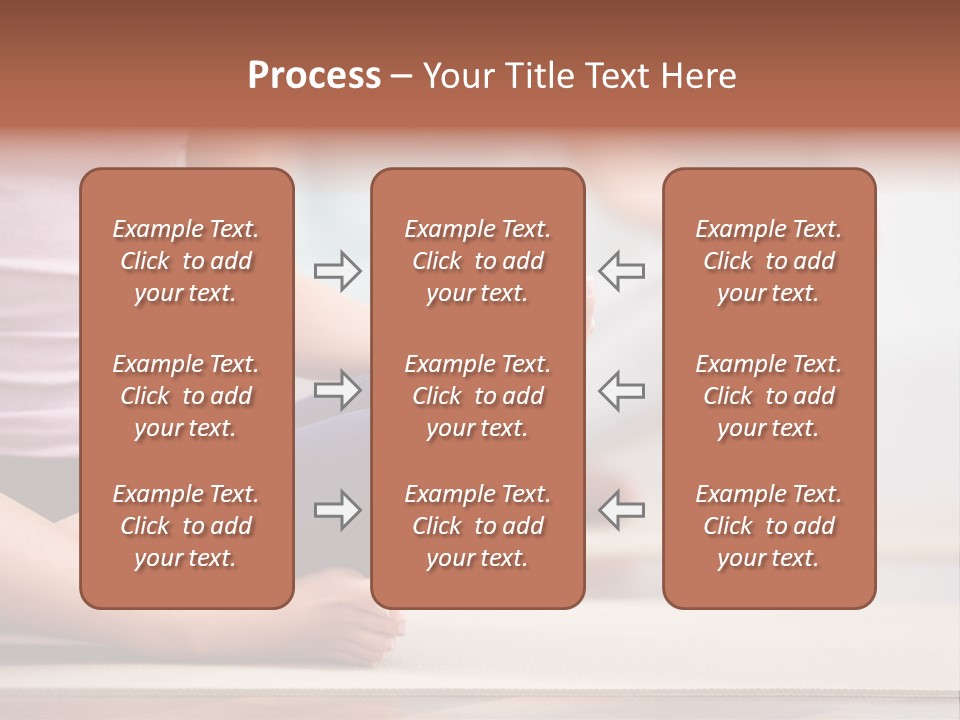 Indoors Exercise Young PowerPoint Template