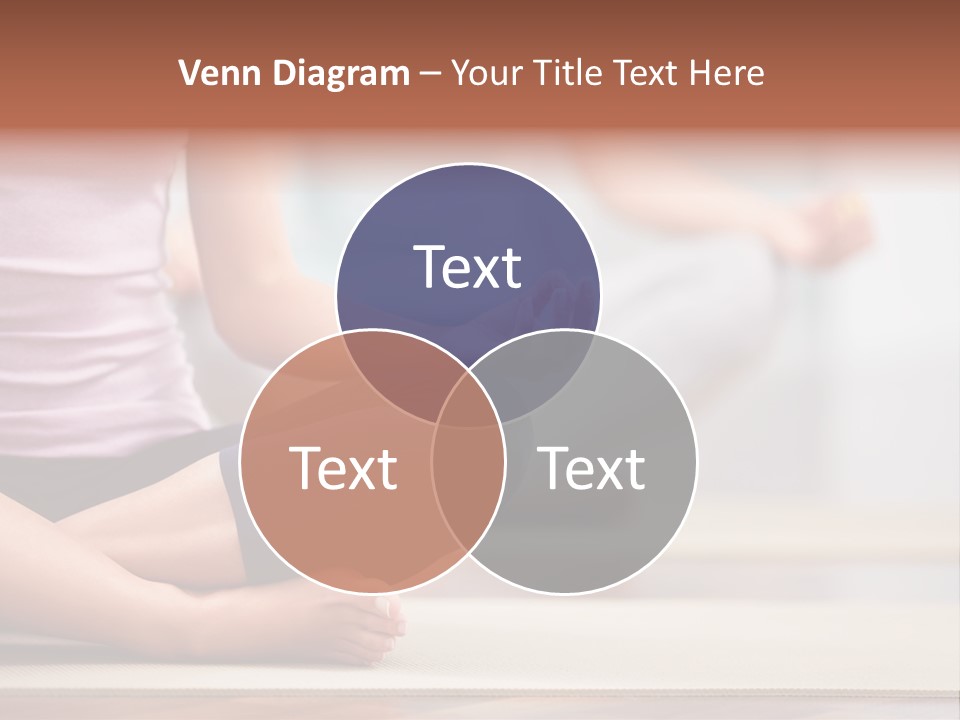 Indoors Exercise Young PowerPoint Template