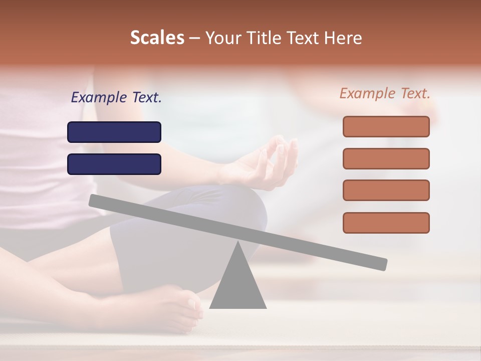 Indoors Exercise Young PowerPoint Template