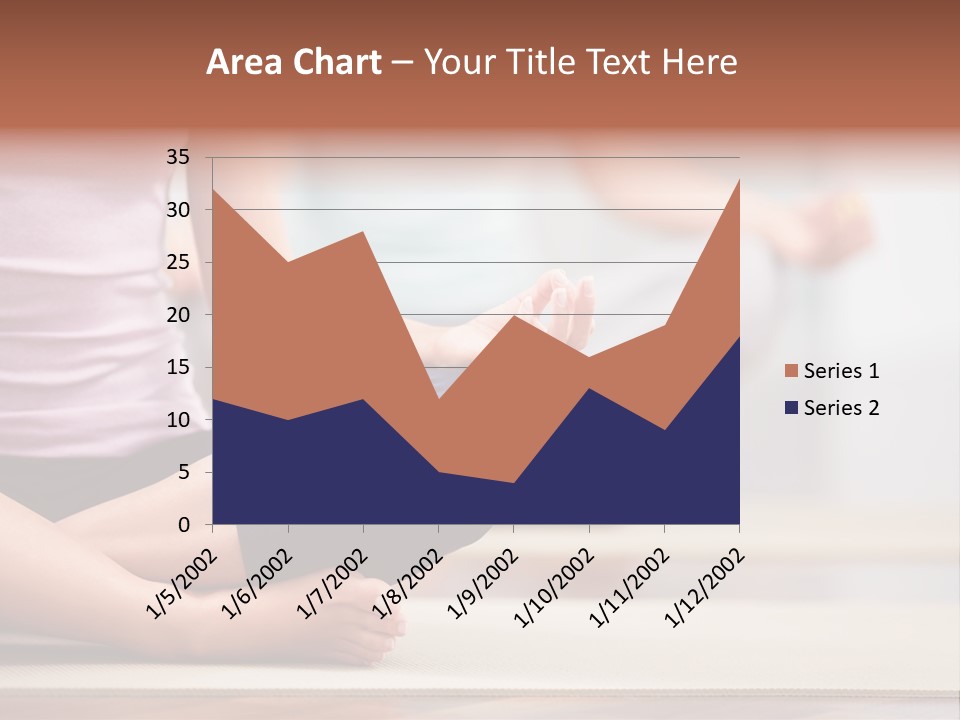 Indoors Exercise Young PowerPoint Template