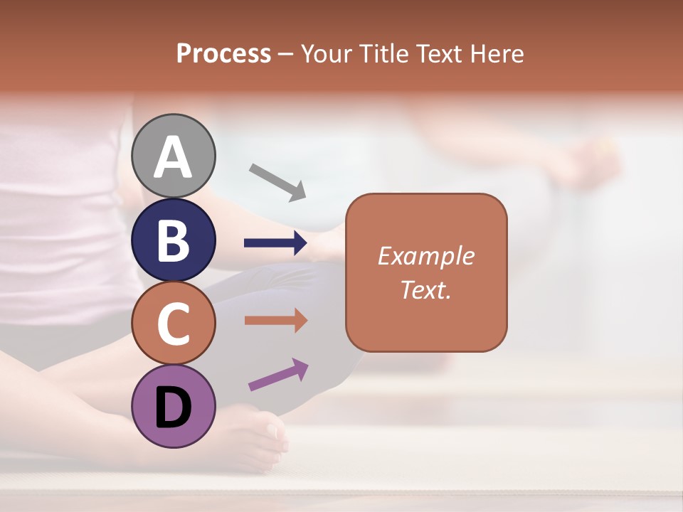 Indoors Exercise Young PowerPoint Template