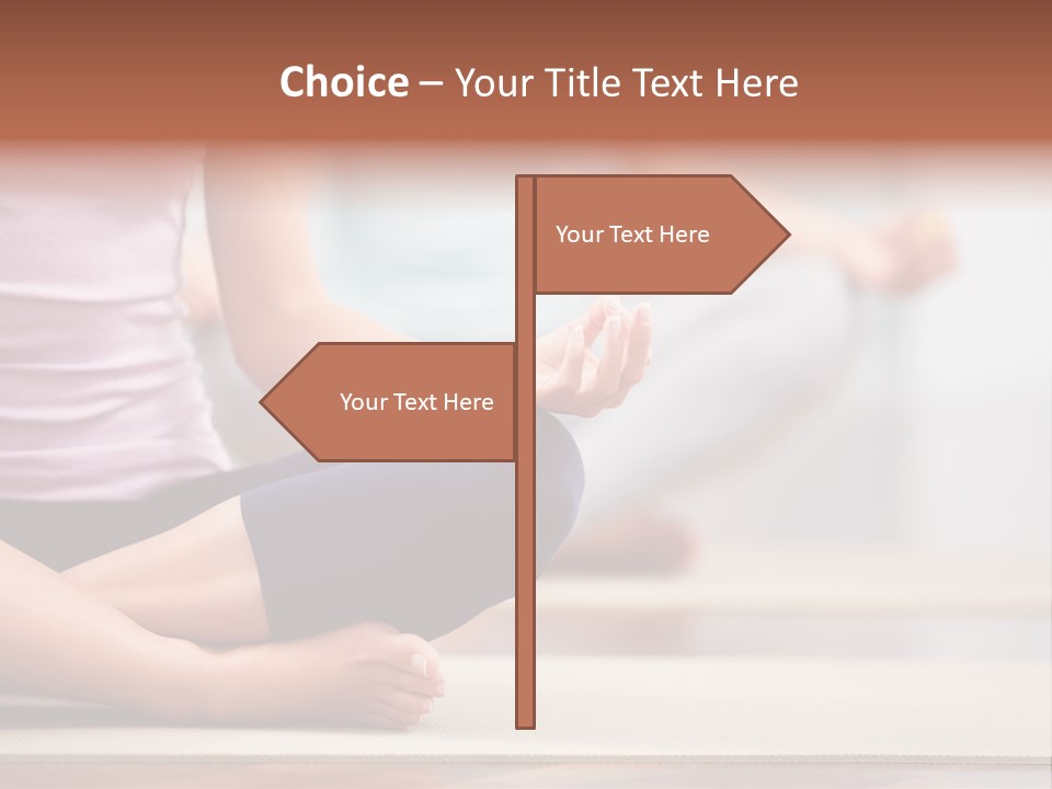 Indoors Exercise Young PowerPoint Template