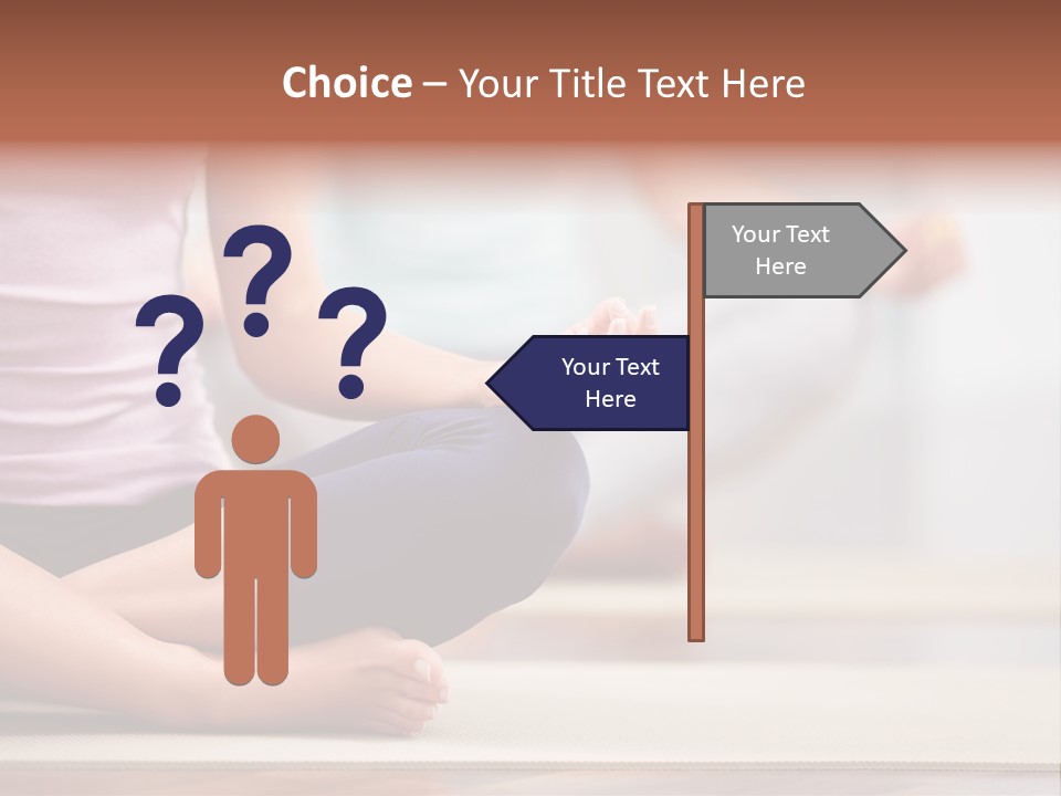 Indoors Exercise Young PowerPoint Template