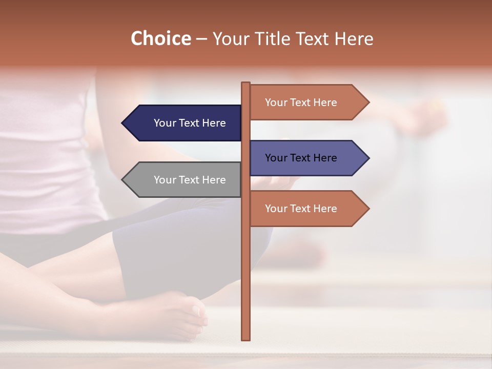Indoors Exercise Young PowerPoint Template