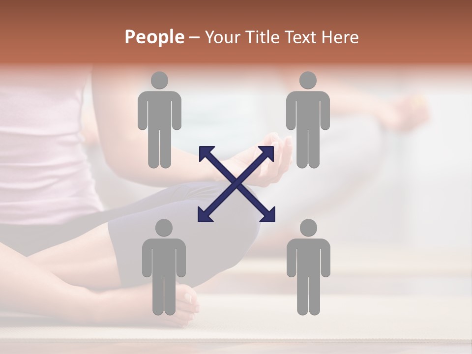 Indoors Exercise Young PowerPoint Template
