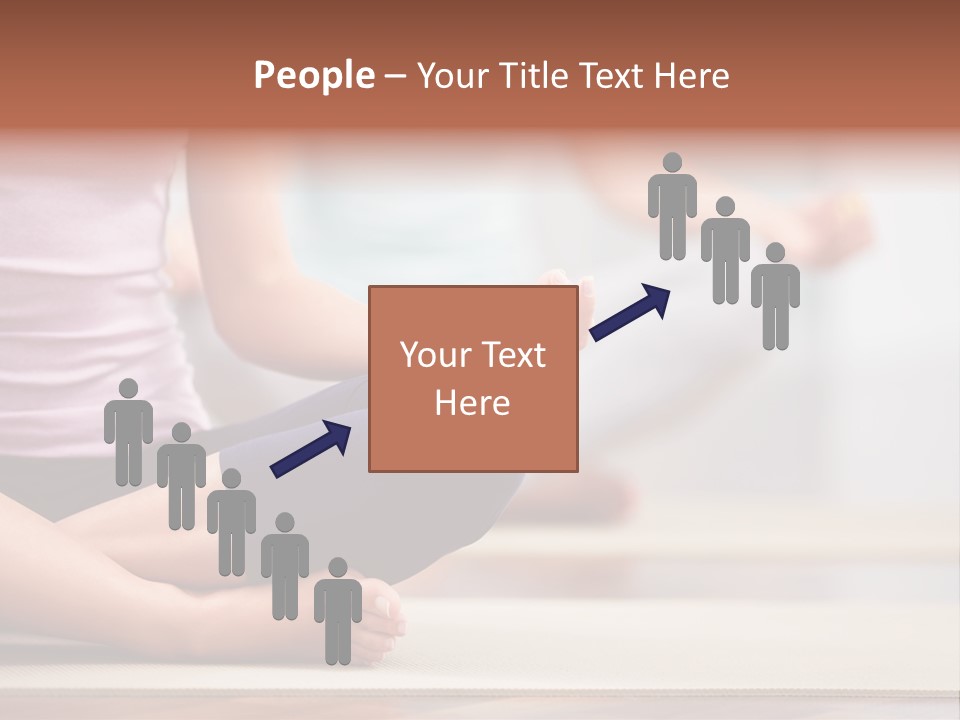 Indoors Exercise Young PowerPoint Template