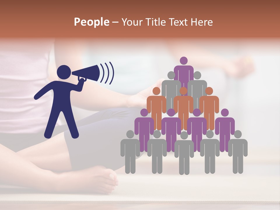 Indoors Exercise Young PowerPoint Template